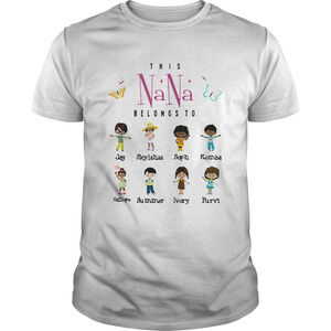 This Nana Belongs To Jay Skylahaa Soph Komba Calliope Summer Shirt